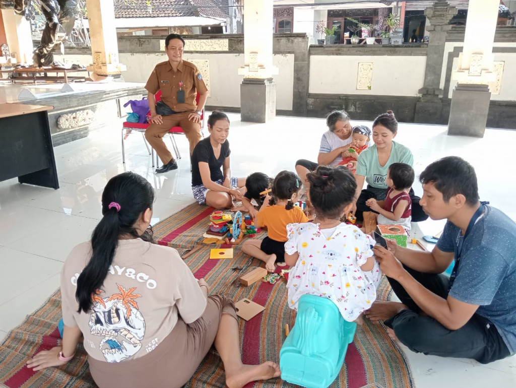 Banjar Campuan Asri Kangin Sediakan Fasilitas Bermain untuk Balita, Wujudkan Tumbuh Kembang yang Ceria